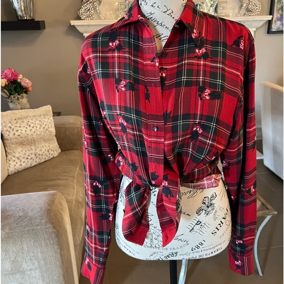 Lauren Ralph Lauren Scottie Dog Top - Picture 12 of 14